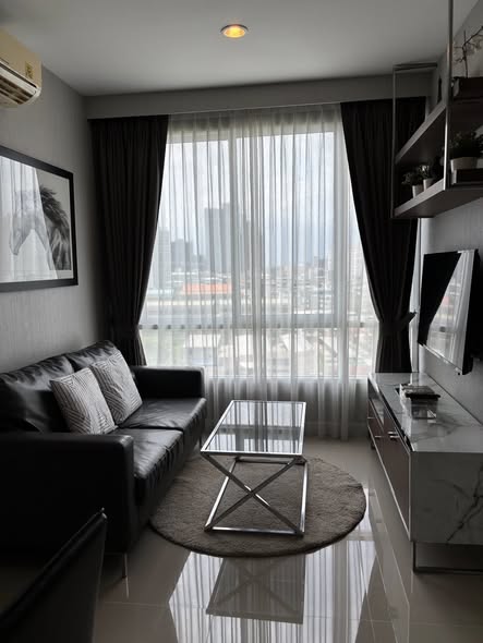 bedroom and living room of The Sky Sukhumvit