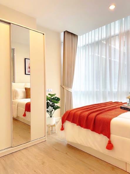 bedroom and room interior of The Sky Sukhumvit