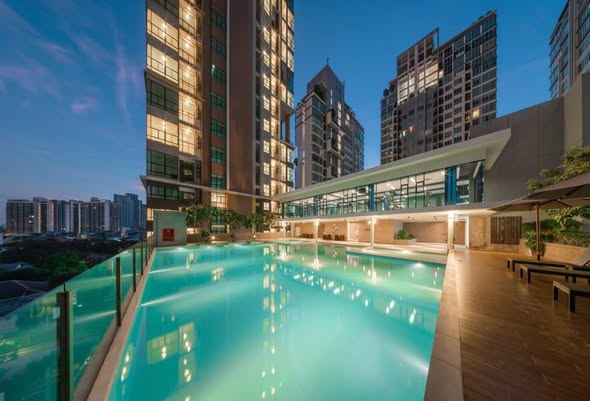 pool of The Sky Sukhumvit