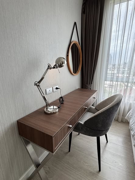 room interior and bathroom of The Sky Sukhumvit