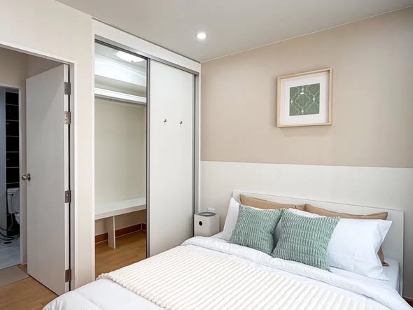 bedroom and room interior of The Smart Condo