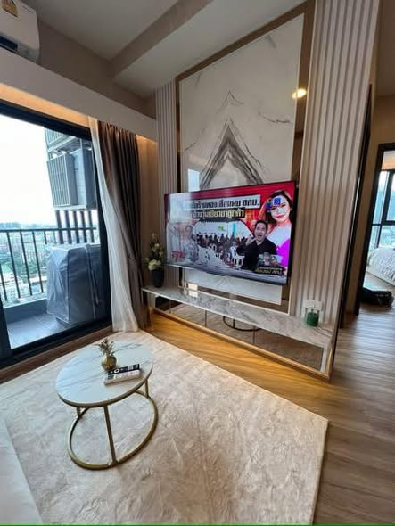 bedroom and living room of The Stage Mindscape Ratchada-Huai Khwang