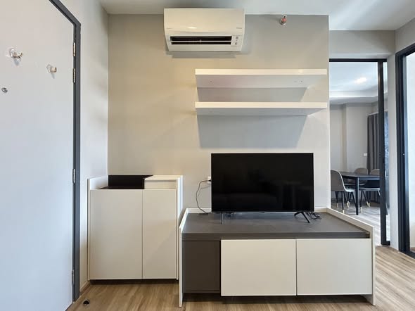 living room and bedroom and room interior and kitchen of The Stage Mindscape Ratchada-Huai Khwang