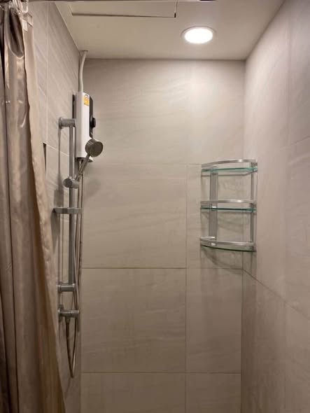 room interior and bathroom of The Stage Mindscape Ratchada-Huai Khwang