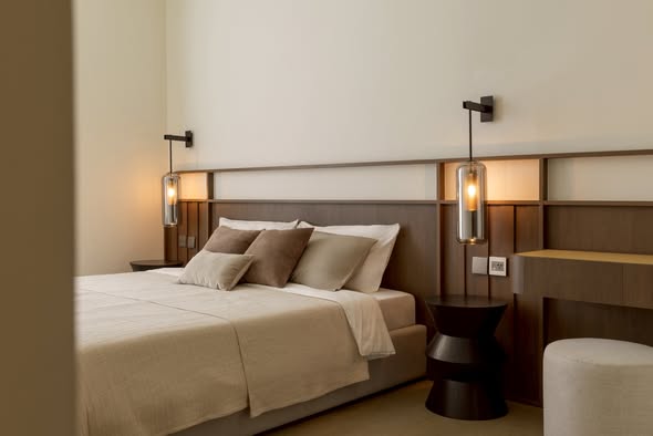 bedroom of The Strand Thonglor