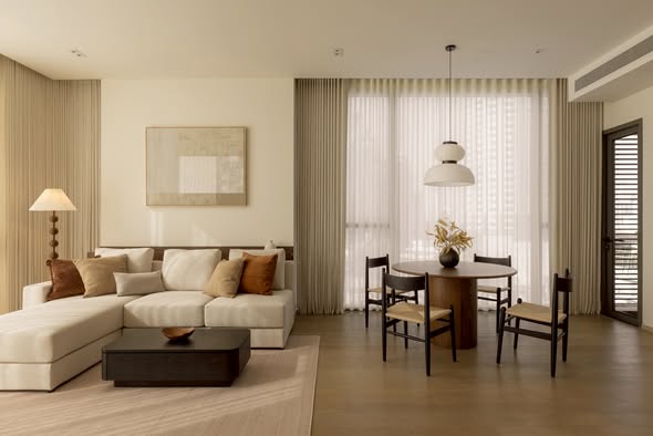 living room and room interior of The Strand Thonglor