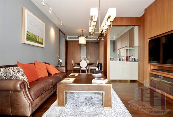 living room of The Sukhothai Residences