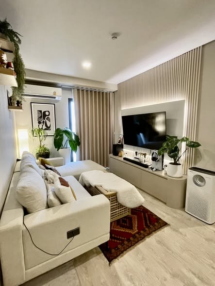 living room of The Tree Pattanakarn-Ekkamai