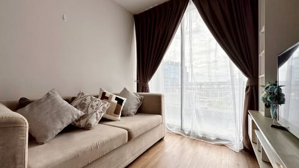 bedroom and living room of The Unique Lat Phrao 26