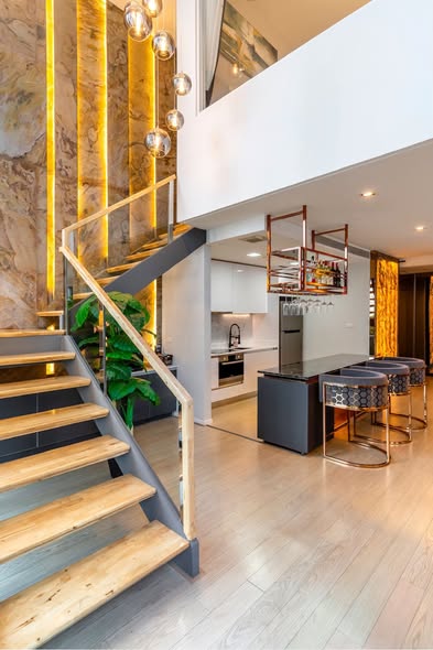living room of The Unique Sukhumvit 62/1