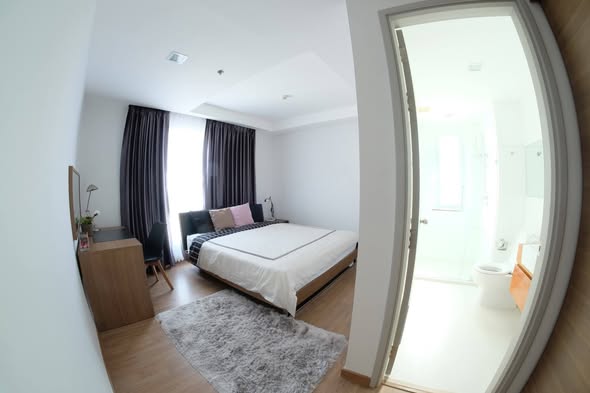bedroom of Thru Thong Lor