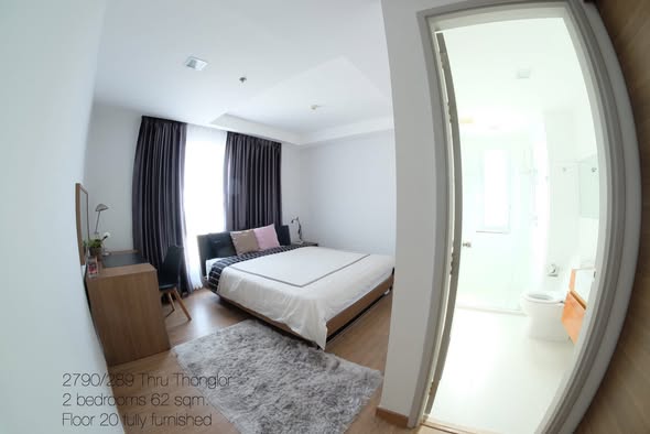 bedroom of Thru Thong Lor