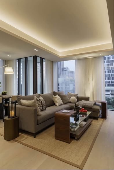 living room of Tonson One Residence ต้นสน วัน เรสซิเดนซ์