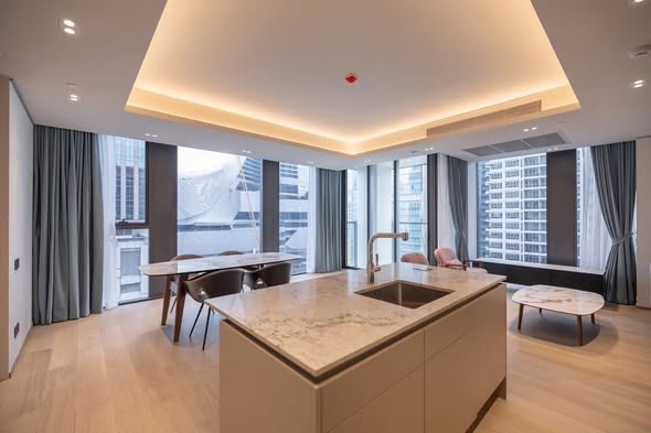 living room of Tonson One Residence ต้นสน วัน เรสซิเดนซ์