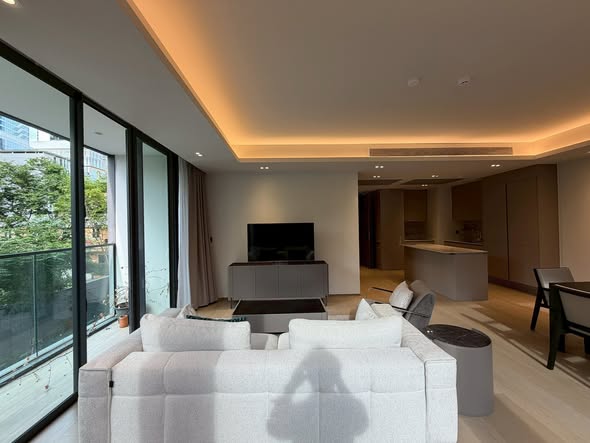 living room of Tonson One Residence ต้นสน วัน เรสซิเดนซ์