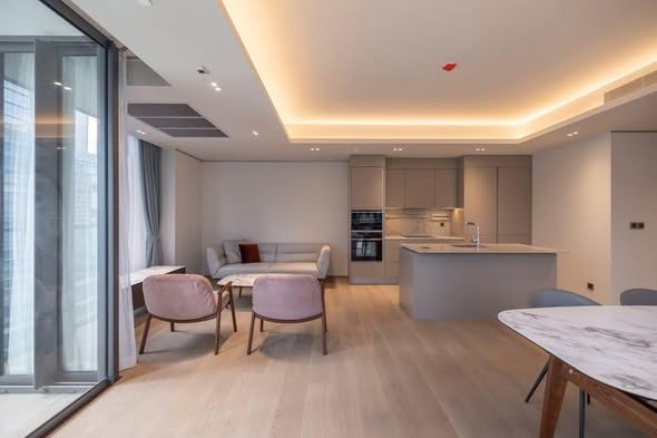 living room of Tonson One Residence ต้นสน วัน เรสซิเดนซ์