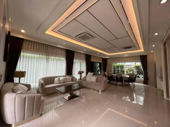 bedroom and living room of Two Grande Monaco Bangna – Wongwaen