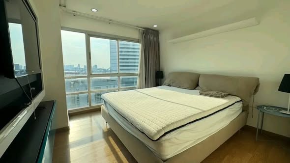 bedroom of U-Delight Jatujak Station condo.