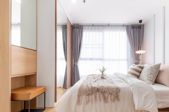bedroom of U Delight Residence Phatthanakan