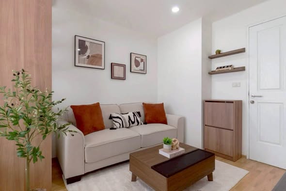 living room of U Delight Residence Phatthanakan