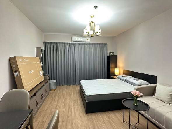 bedroom of Unicca Pattaya Condo