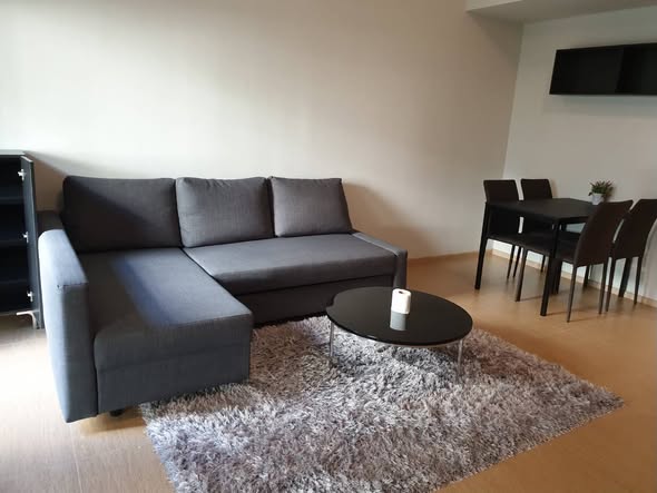 living room of Unio Sukhumvit 72 phase 1 building E