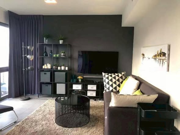 living room of Unixx South Pattaya Condominium