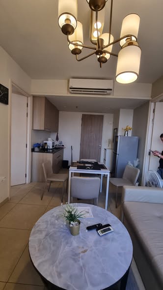 living room and room interior of Unixx South Pattaya