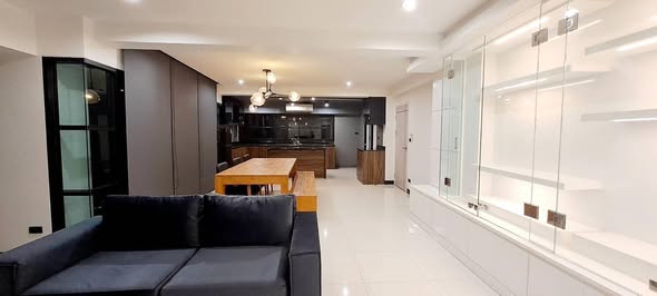 living room and room interior of Urban Space Apartment