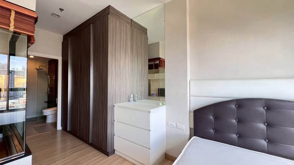 bedroom and room interior of Urbano Absolute Sathon-Taksin