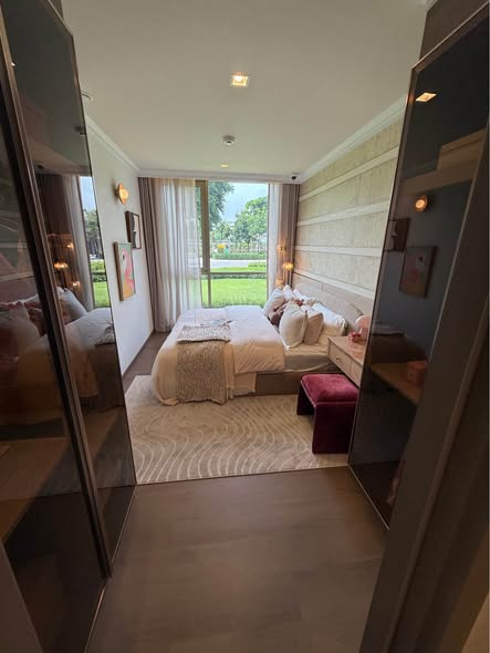 bedroom and room interior of วาลเลส เฮาส์ | valles HAUS
