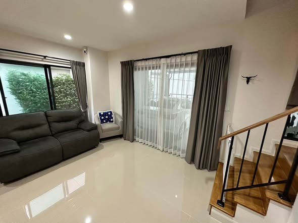 living room and room interior of Verve Phetkasem 81 เวิร์ฟ เพชรเกษม 81