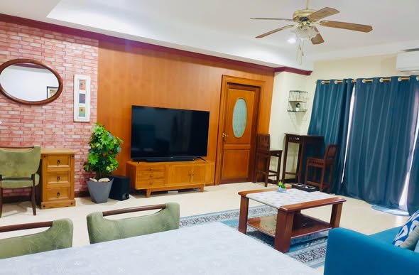 living room and bedroom of View Talay Residence Condominium 3