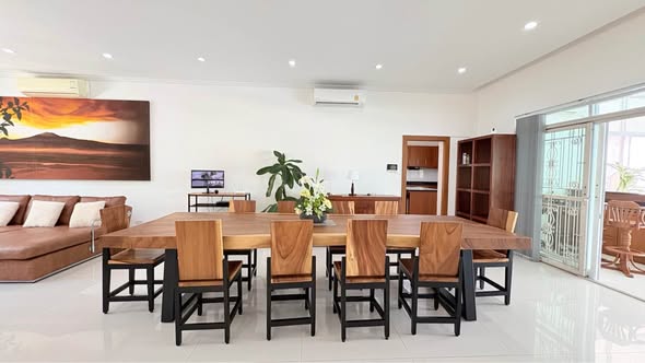 room interior of เธอมาพัก พูลวิลล่า พัทยา Villa Pattaya