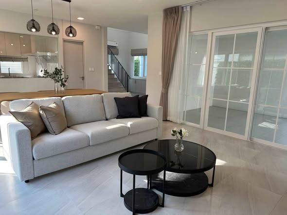 living room of Villaggio 3 Srinakarin-Bangna
