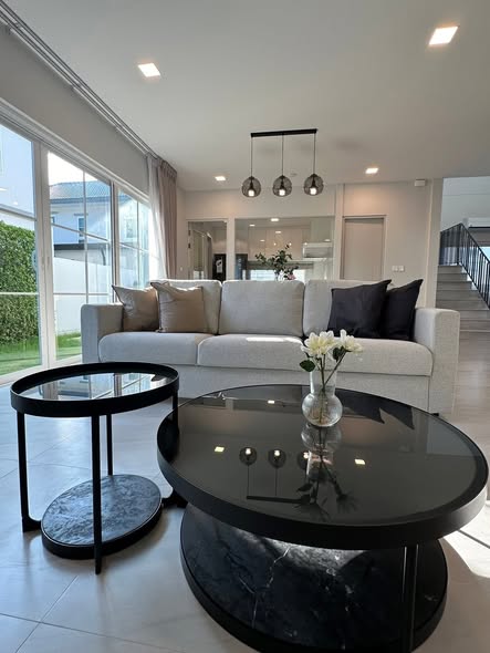 living room of Villaggio 3 Srinakarin-Bangna