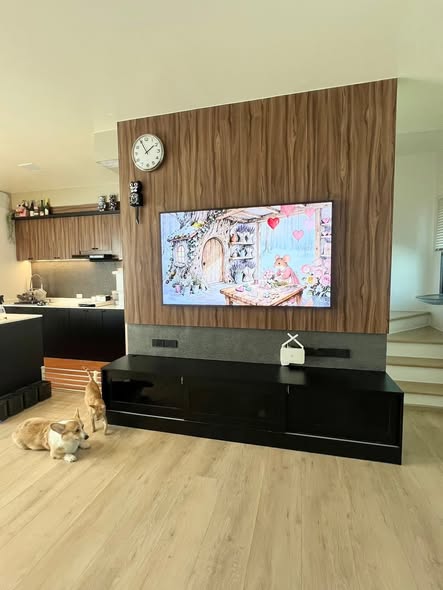 living room and room interior of Villaggio 3 Srinakarin-Bangna