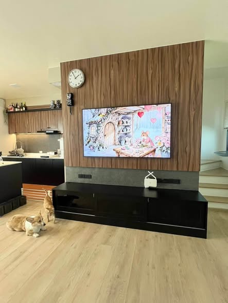 living room and room interior of Villaggio 3 Srinakarin-Bangna