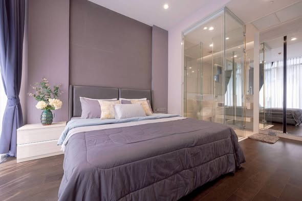 bedroom and room interior of VITTORIO Sukhumvit 39 วิตโตริโอ สุขุมวิท 39