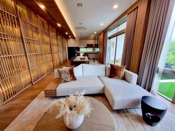 living room and room interior of VIVE Rama 9