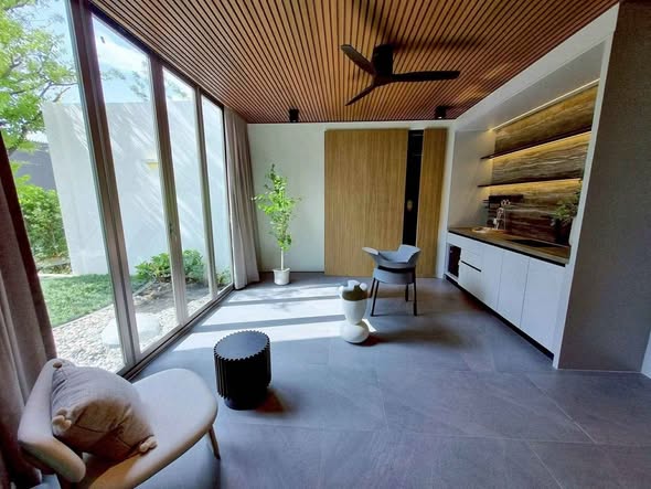 living room and room interior of VIVE Rama 9