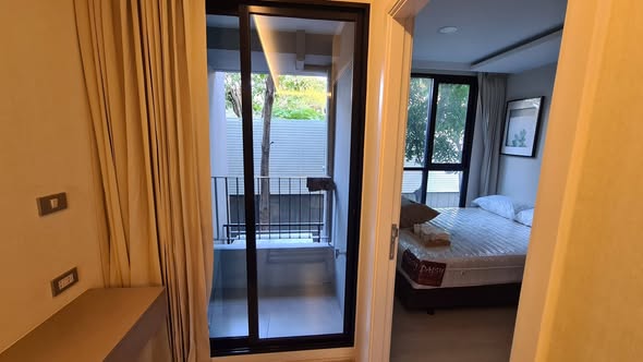 bedroom and room interior of VTARA36 Condominium