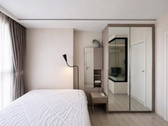 bedroom and room interior of VTARA36 Condominium