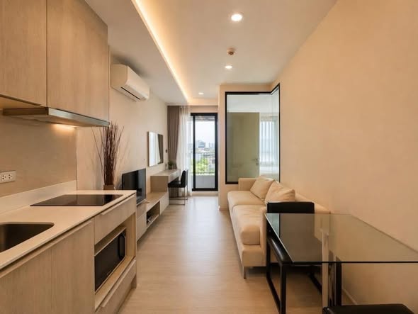 living room of VTARA36 Condominium