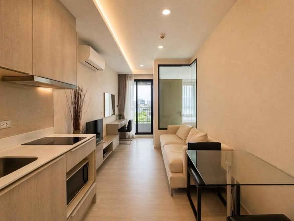 living room of VTARA36 Condominium