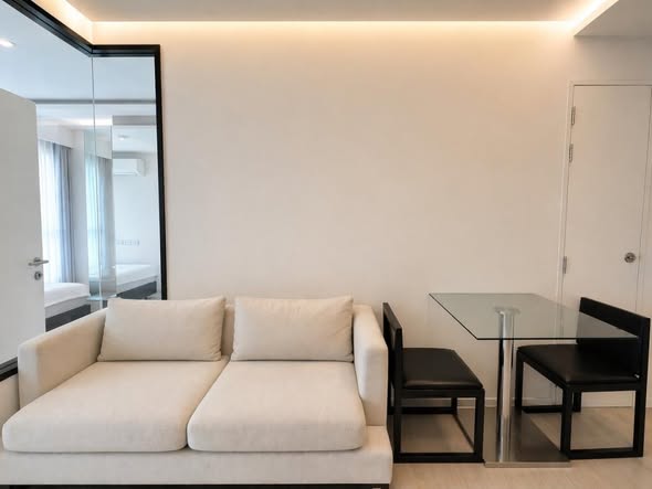 living room and room interior of VTARA36 Condominium
