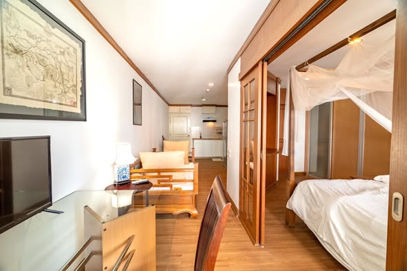 bedroom of Waterford Diamond Tower