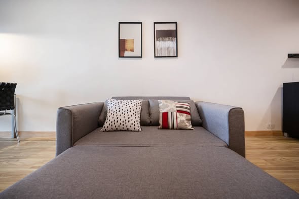 living room and bedroom of Waterford Diamond Tower