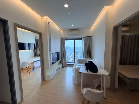bedroom of Whizdom Connect Sukhumvit