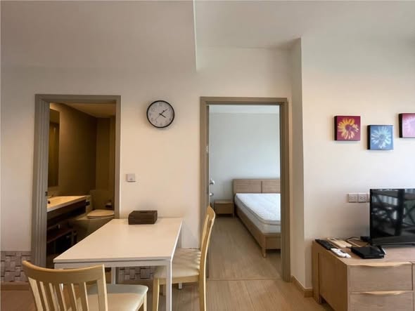 bedroom of Whizdom Connect Sukhumvit